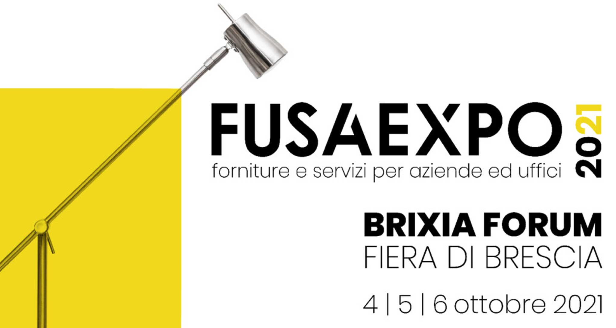 WE ARE GOING TO BE AT FUSA EXPO FROM 4 TO 6 OCTOBER AT THE BRIXIA FORUM IN BRESCIA – BOOTH 302